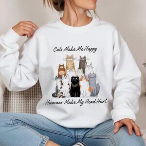 Funny Cat Lover Sweatshirt